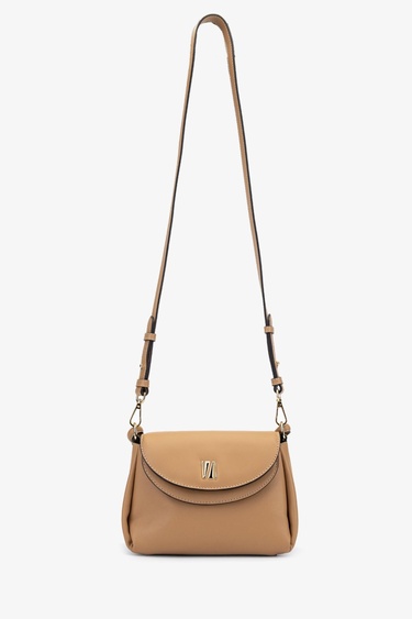  Valmenti Caly Kadın Nude Hakiki Deri Omuz Çanta