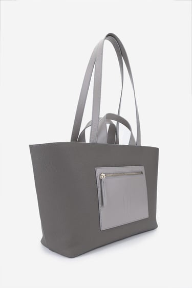  Valmenti Cool Kadın Gri Hakiki Deri Kol Çantası