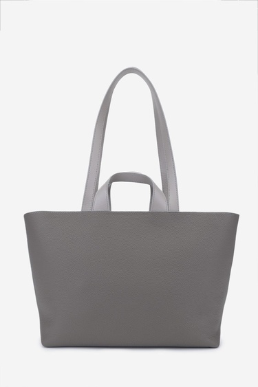  Valmenti Cool Kadın Gri Hakiki Deri Kol Çantası