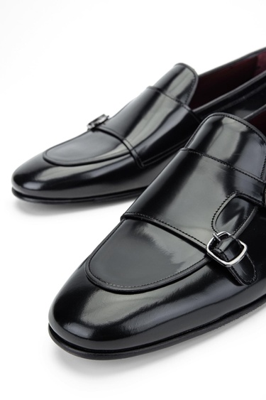  Valmenti Laura Erkek Siyah Açma Hakiki Deri Klasik Ayakkabı