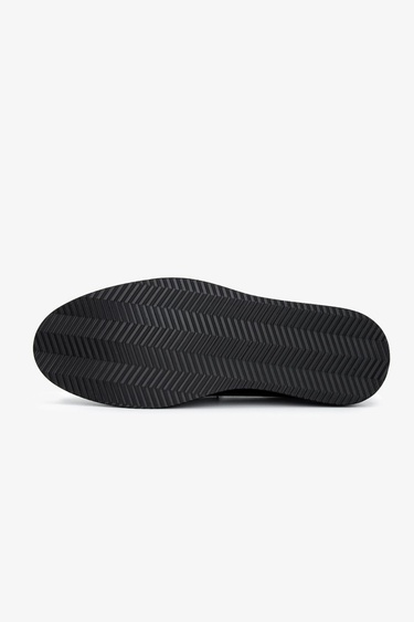  Valmenti Erkek Hakiki Deri Siyah Loafer Ayakkabı