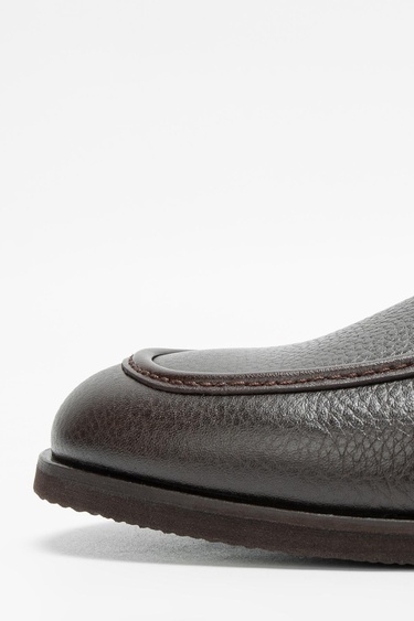  Valmenti Erkek Kahverengi Hakiki Deri Casual Ayakkabı