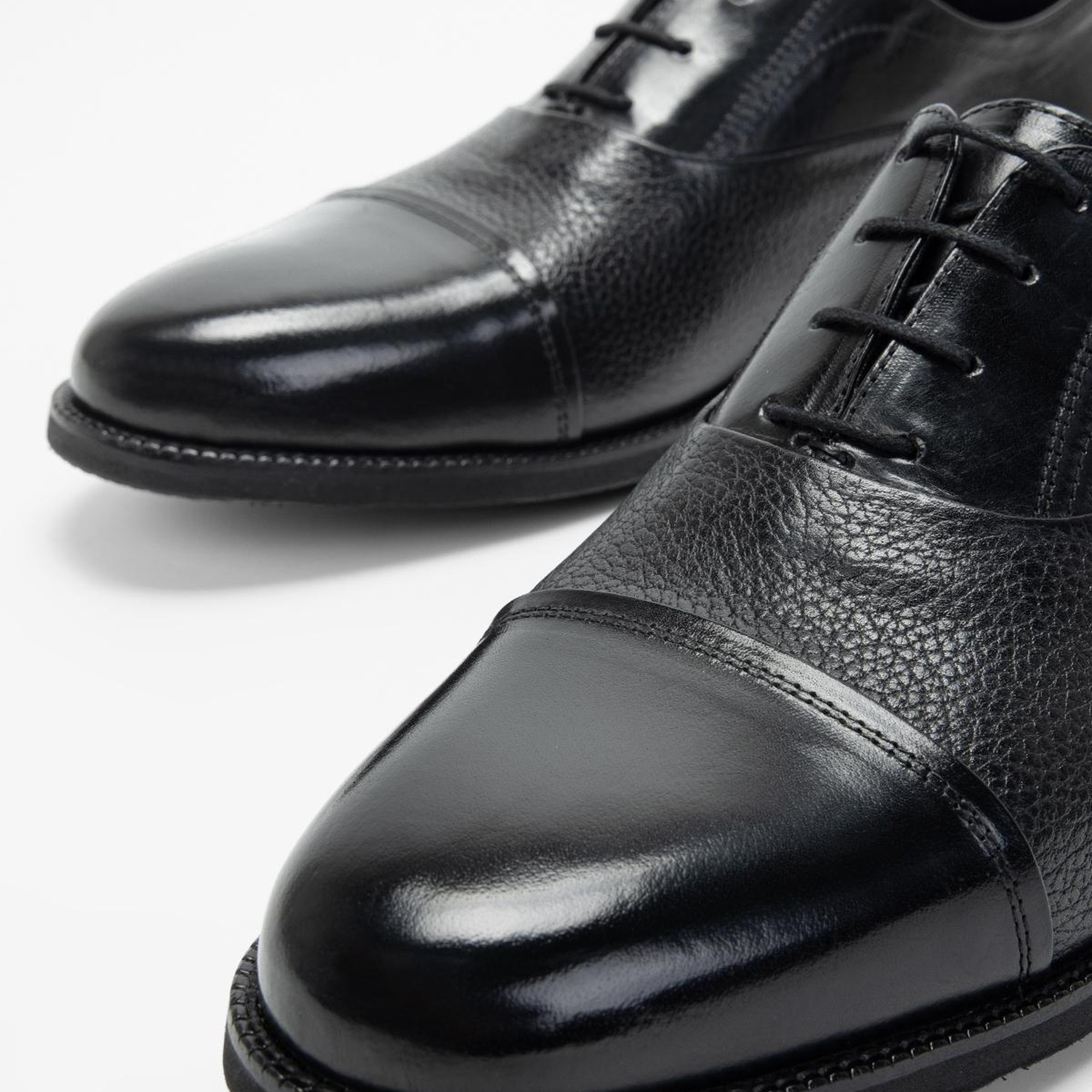 Valmenti Broborus Erkek Siyah Bfl/syh Hakiki Deri Klasik Ayakkabı