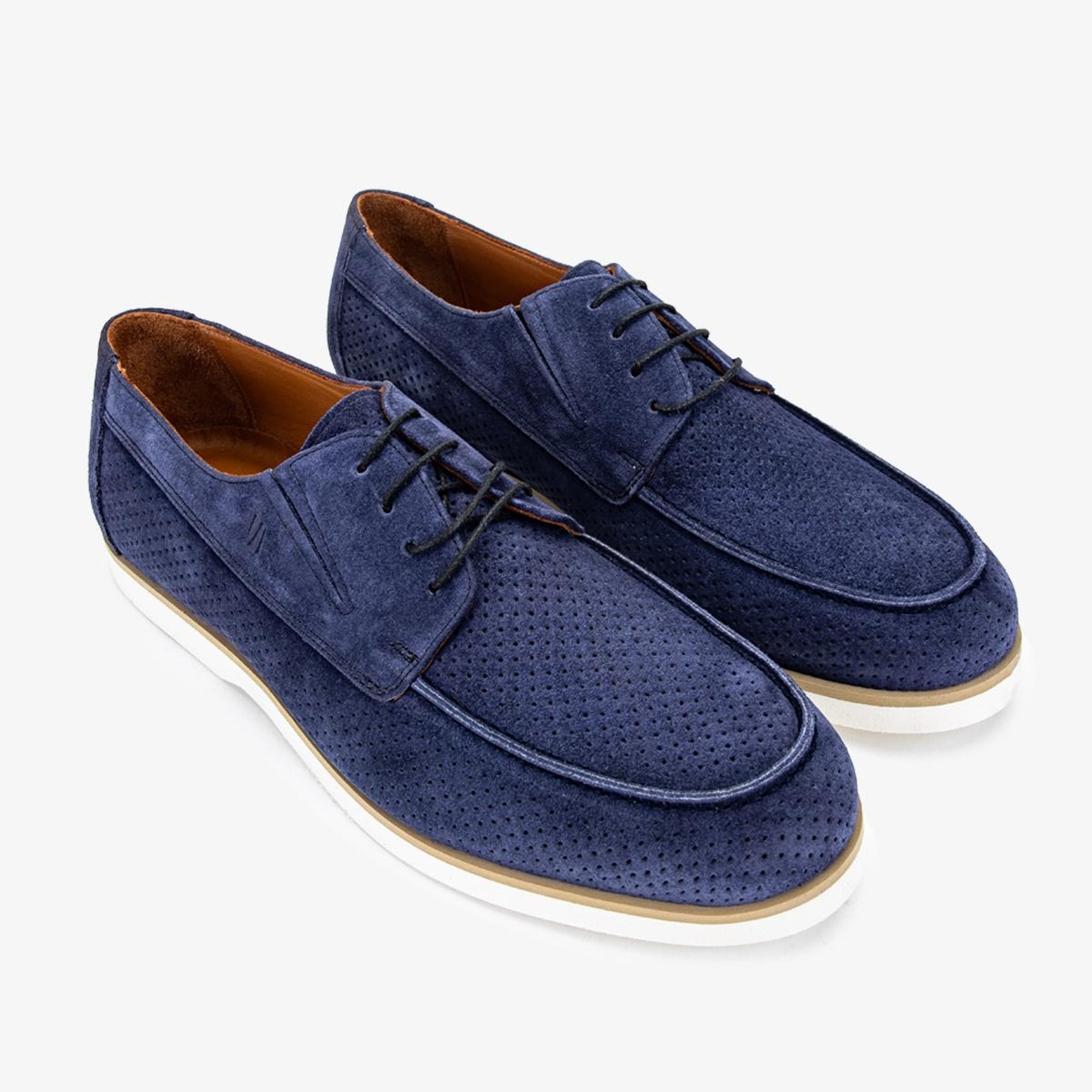 Valmenti Major Erkek Lacivert Süet Hakiki Deri Casual Ayakkabı