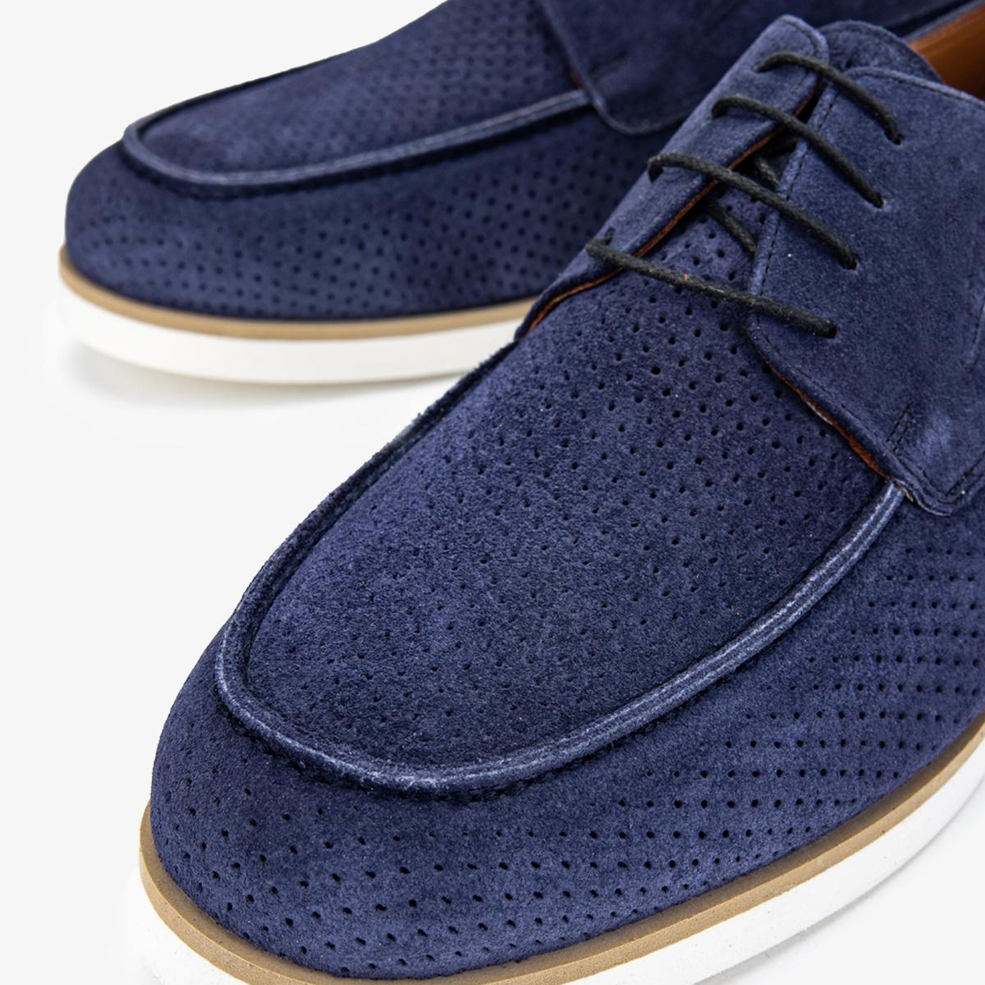 Valmenti Major Erkek Lacivert Süet Hakiki Deri Casual Ayakkabı