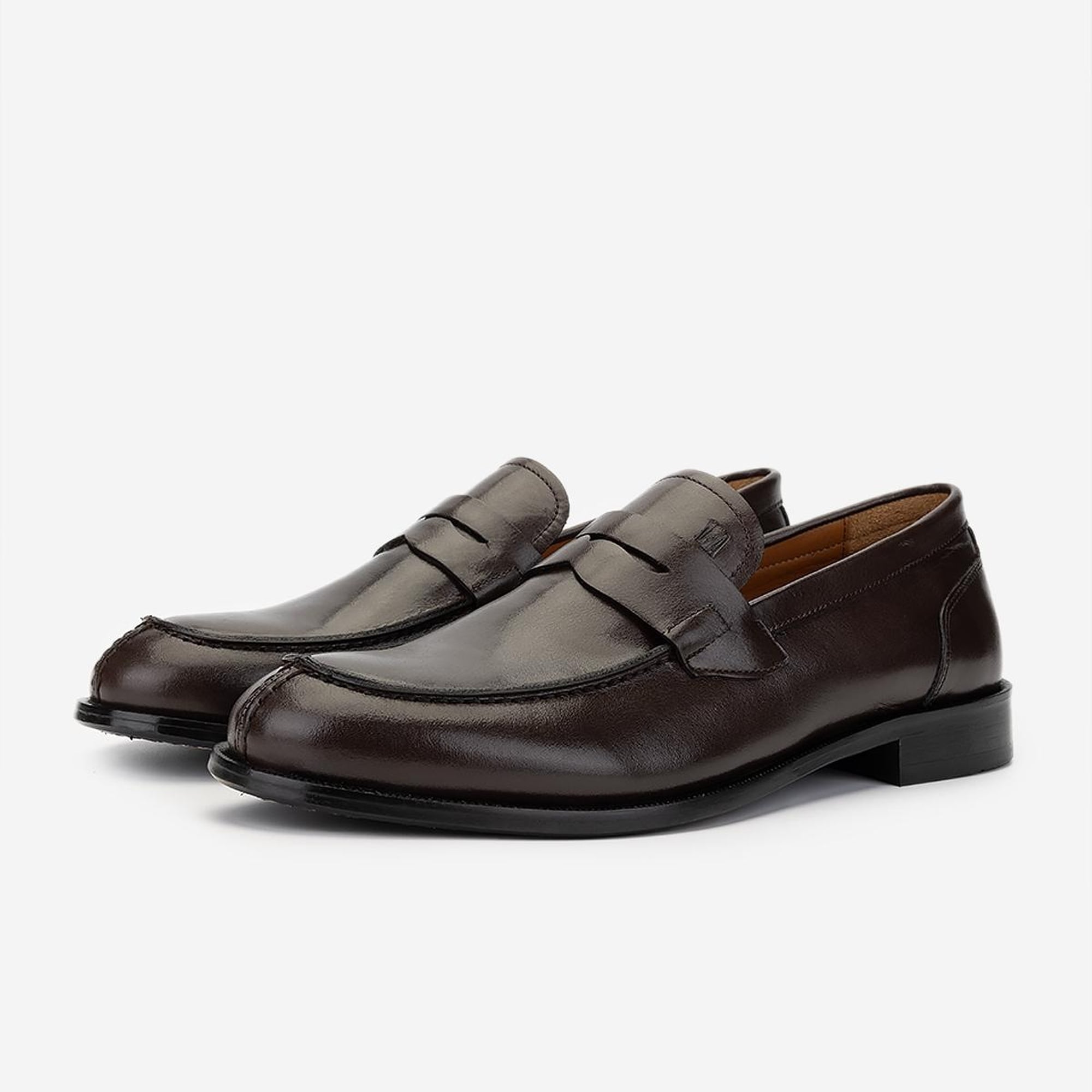 Valmenti Erkek Hakiki Deri Fındık Loafer Ayakkabı