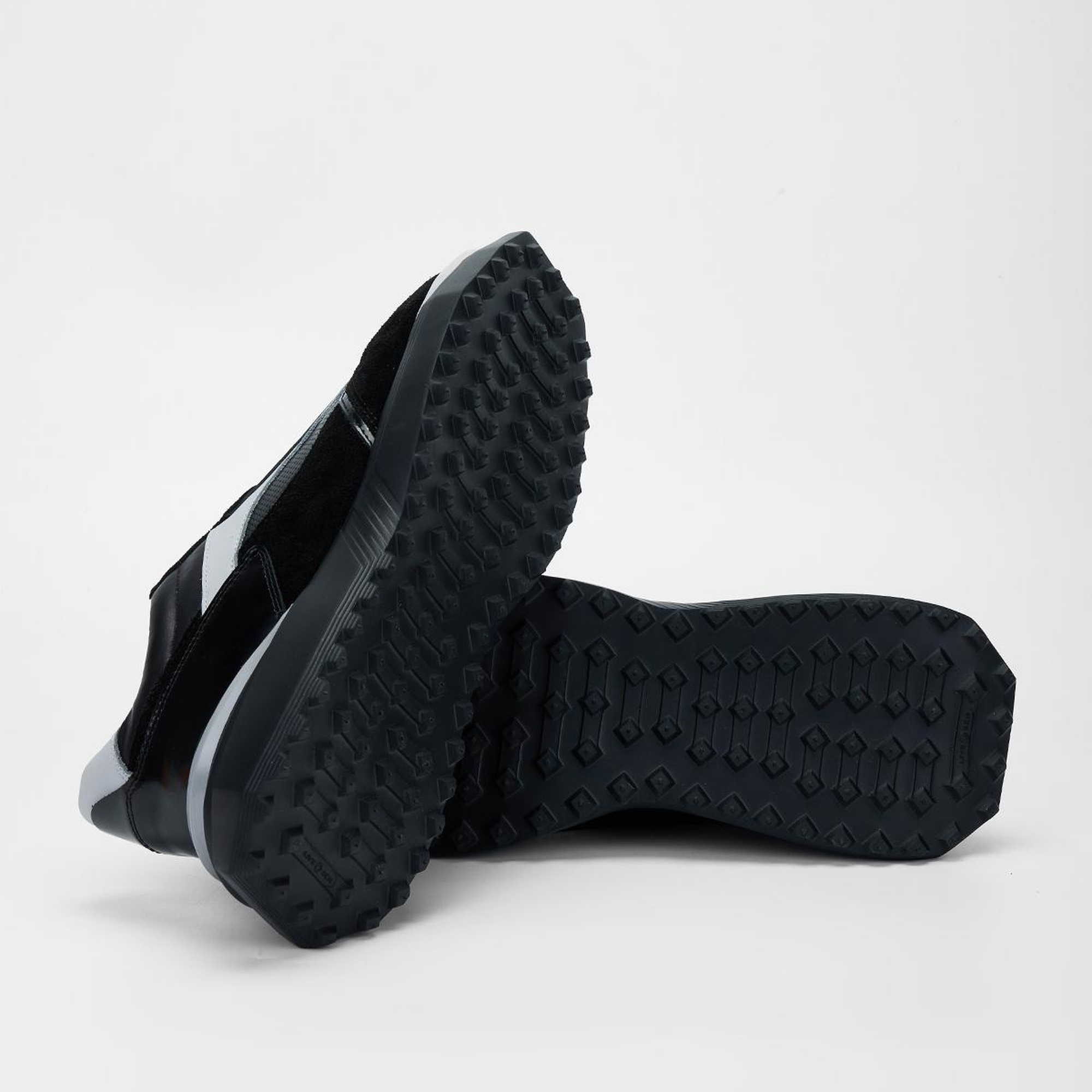 Valmenti Erkek Siyah\Gri Hakiki Deri Sneakers & Spor Ayakkabı