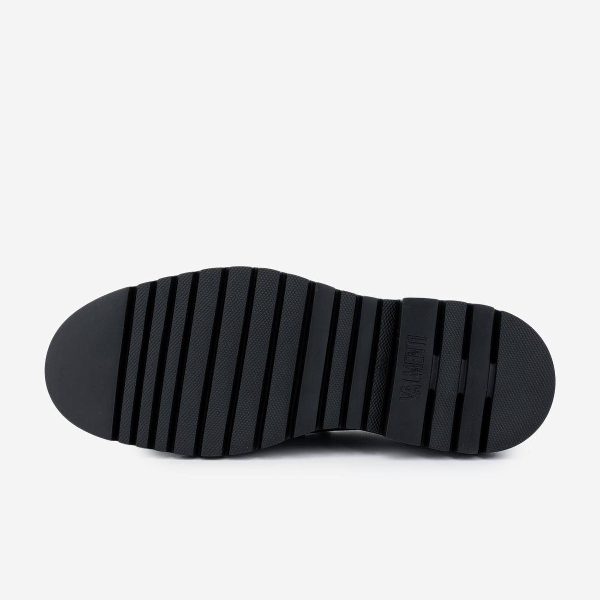 Valmenti Erkek Hakiki Deri Siyah Floter Loafer Ayakkabı