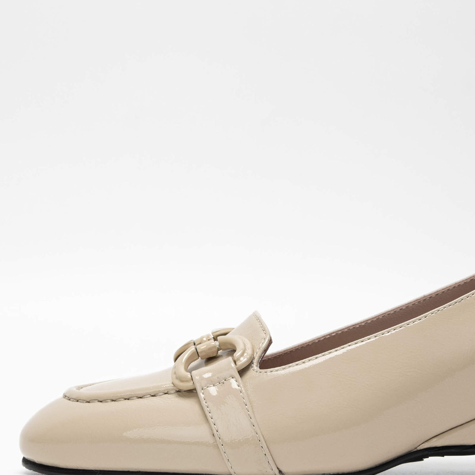 Tamer Tanca Kadın Hakiki Deri Bej Klasik Ayakkabı