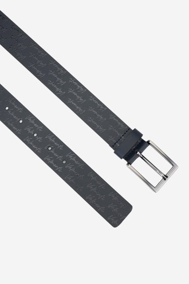  Valmenti Addmy Erkek Lacivert Hakiki Deri Casual Kemer