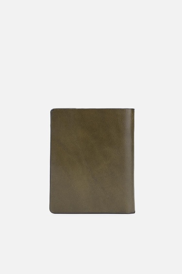  Valmenti Ezda Erkek Yeşil Hakiki Deri Cuzdan,Kartlık,Anahtarlık