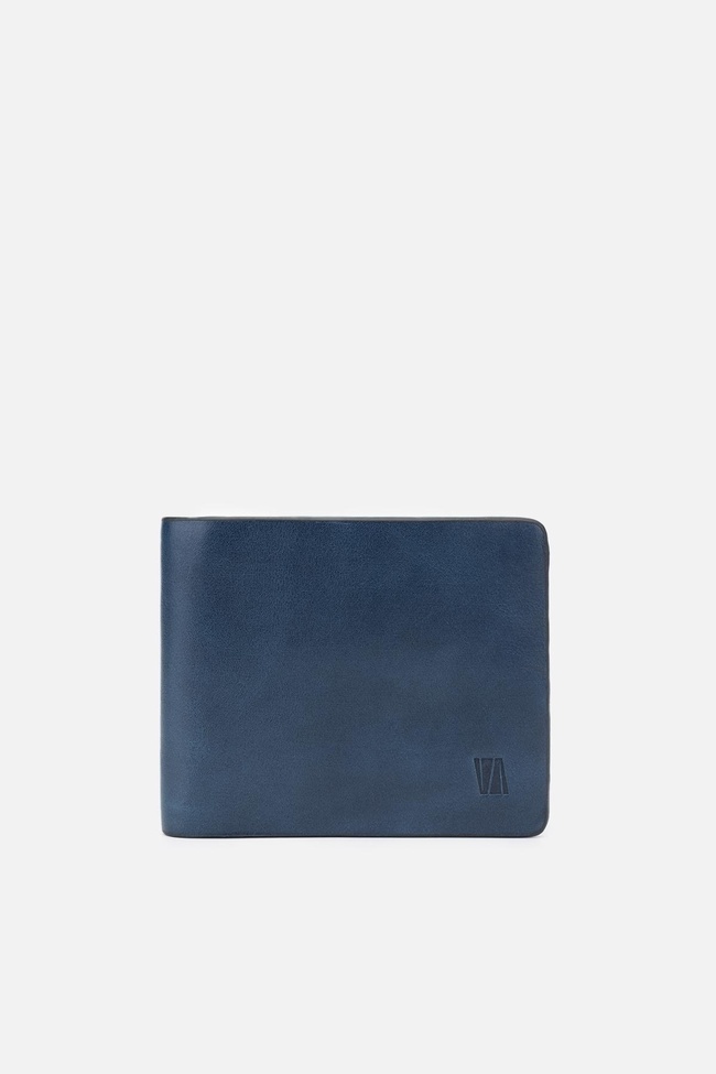  Valmenti Eırıdge Erkek Lacivert Hakiki Deri Cuzdan,Kartlık,Anahtarlık