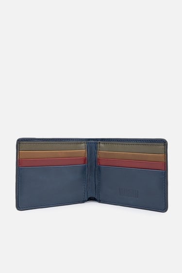  Valmenti Eırıdge Erkek Lacivert Hakiki Deri Cuzdan,Kartlık,Anahtarlık