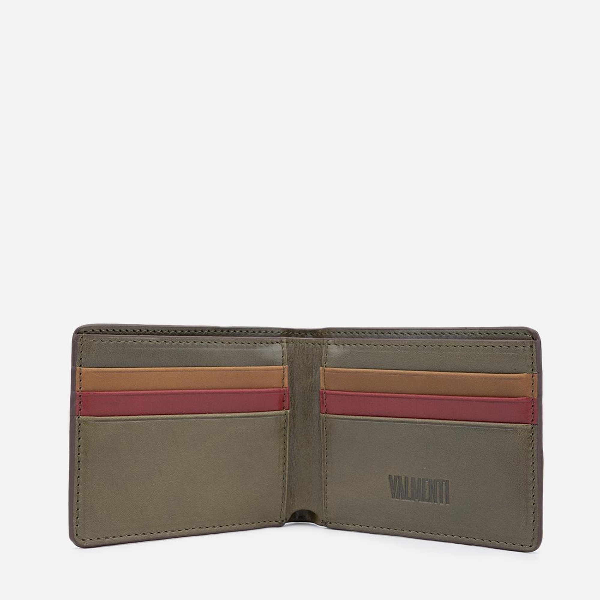 Valmenti Eırıdge Erkek Yeşil Hakiki Deri Cuzdan,Kartlık,Anahtarlık