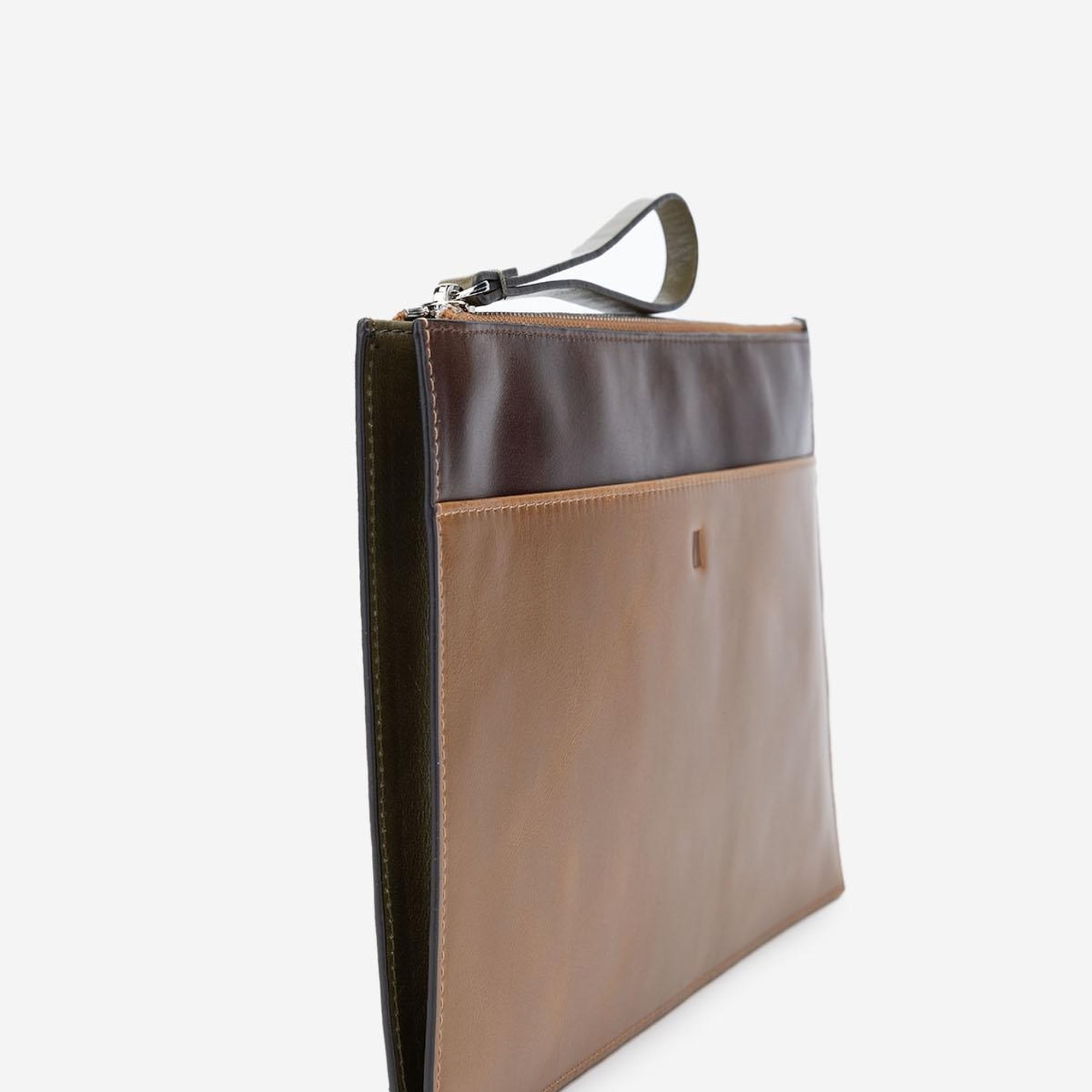 Valmenti Handx Unisex Taba/Kahve Hakiki Deri GÜNLÜK Çanta