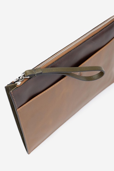  Valmenti Handx Unisex Taba/Kahve Hakiki Deri GÜNLÜK Çanta