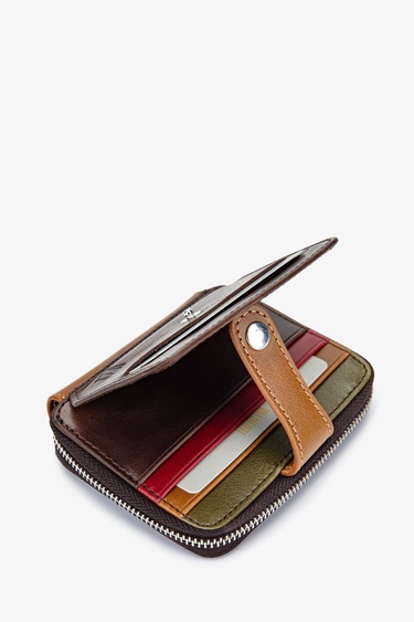  Valmenti Unisex Hakiki Deri Cüzdan Cuzdan