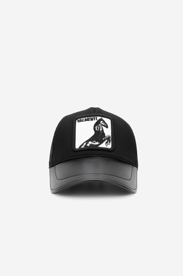  Valmenti Capps Unisex Siyah PELUS Spor Şapka