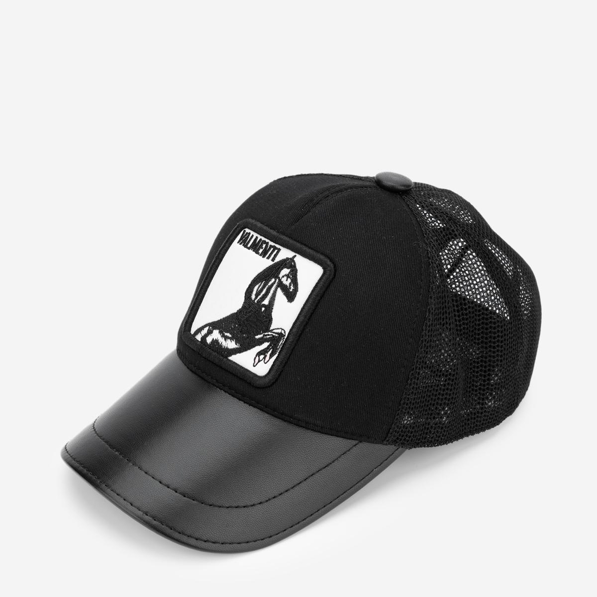 Valmenti Capps Unisex Siyah PELUS Spor Şapka