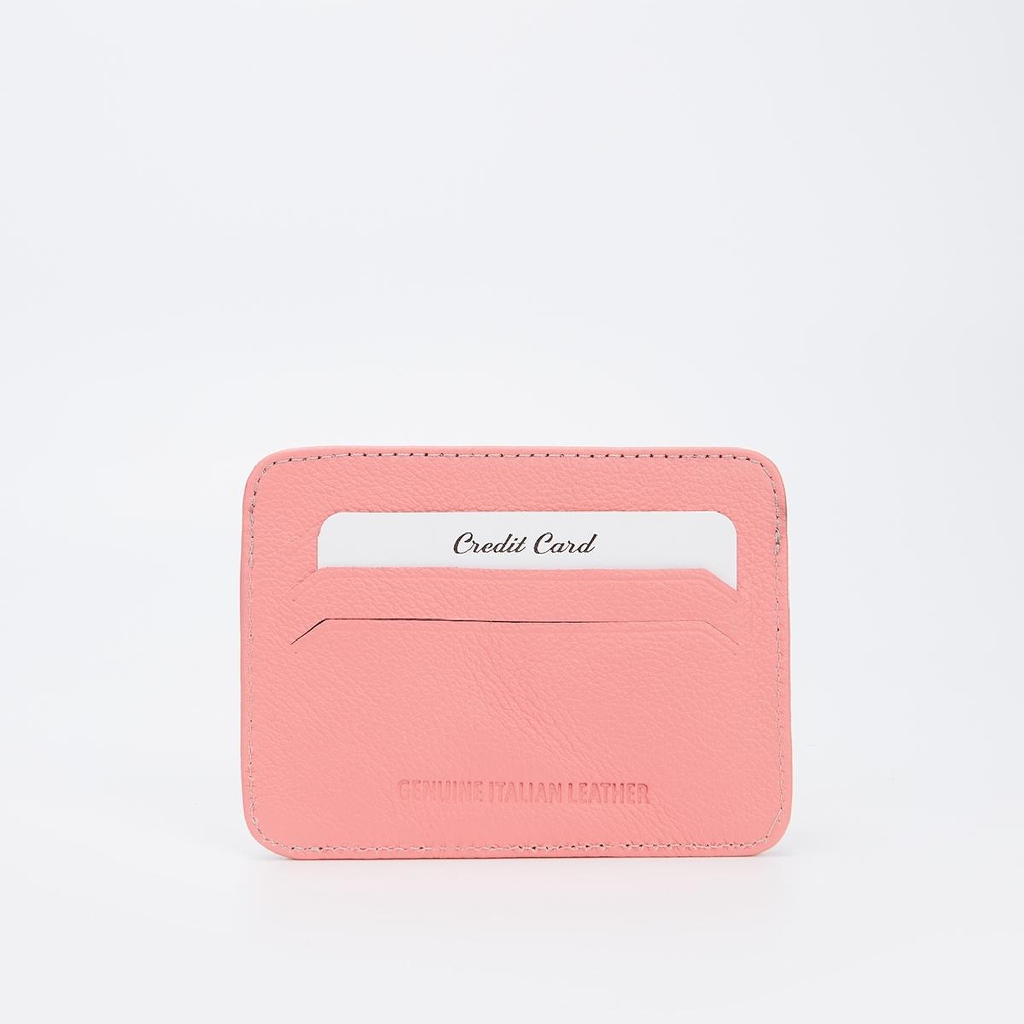 Valmenti Enrico Erkek Pembe Hakiki Deri Cuzdan,Kartlık,Anahtarlık