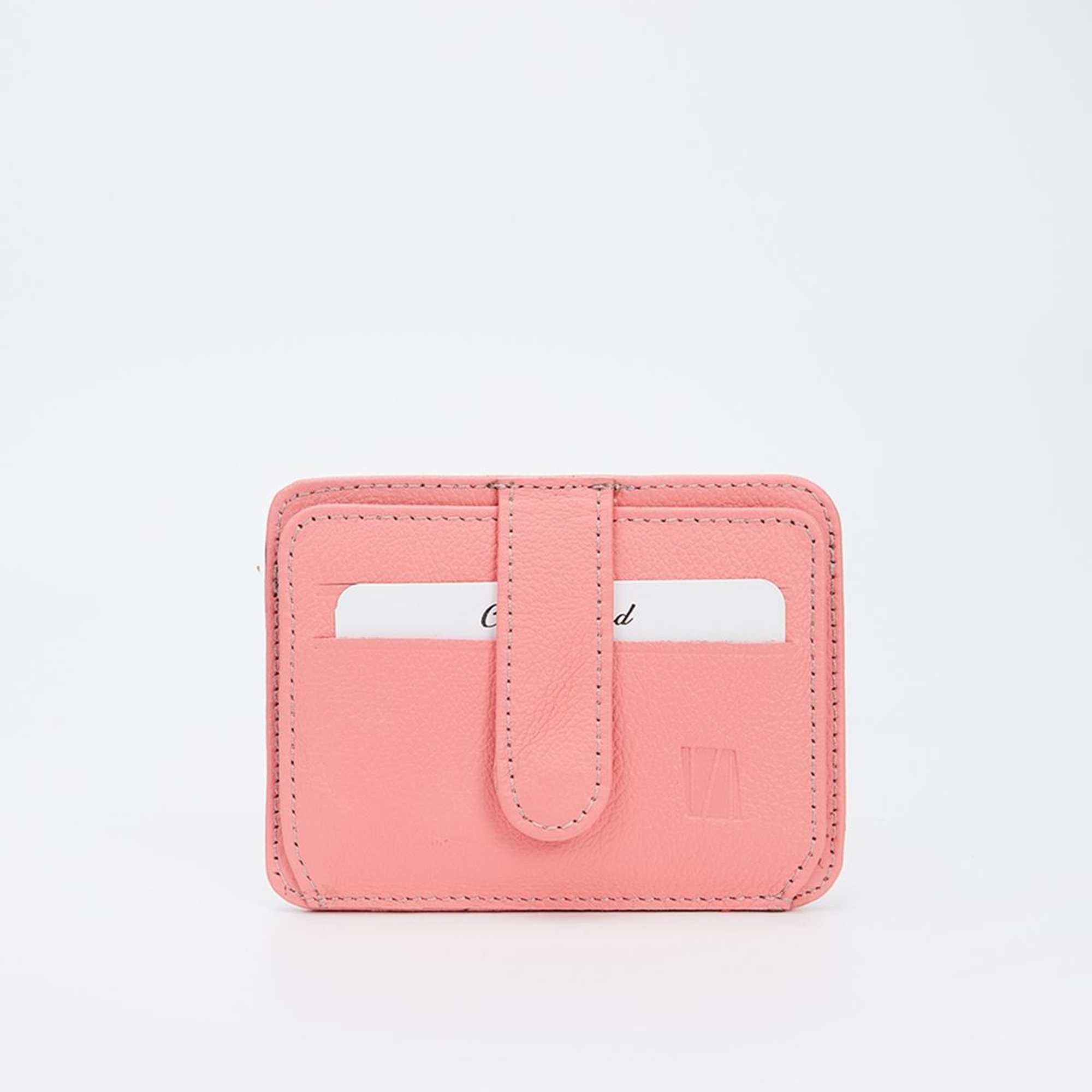 Valmenti Enrico Erkek Pembe Hakiki Deri Cuzdan,Kartlık,Anahtarlık