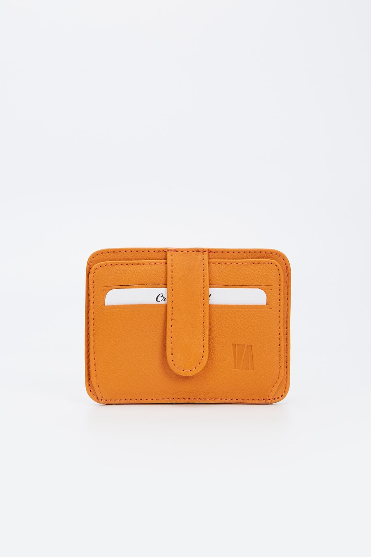  Valmenti Enrico Erkek Hardal Hakiki Deri Cuzdan,Kartlık,Anahtarlık