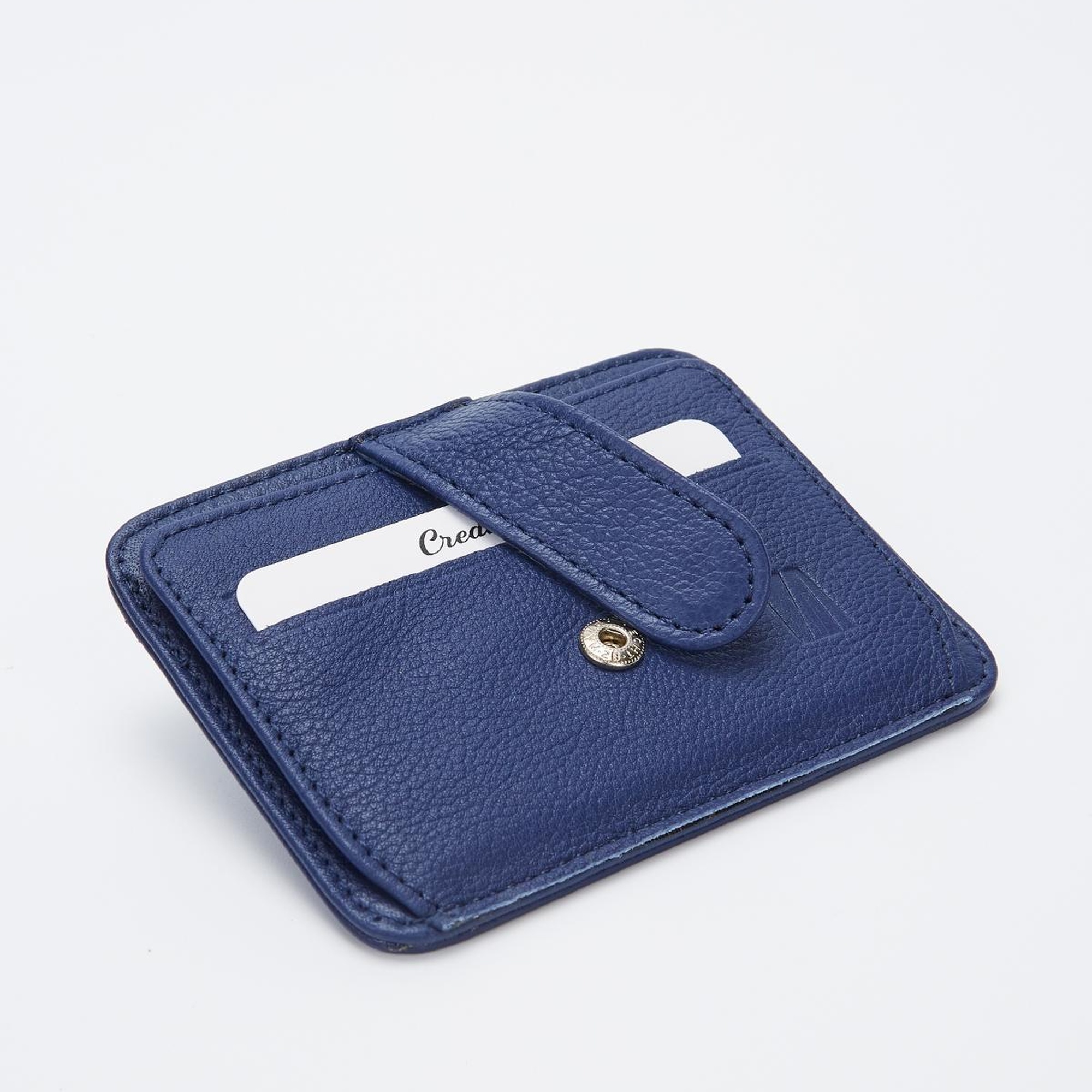 Valmenti Enrico Erkek Saks Mavi Hakiki Deri Cuzdan,Kartlık,Anahtarlık