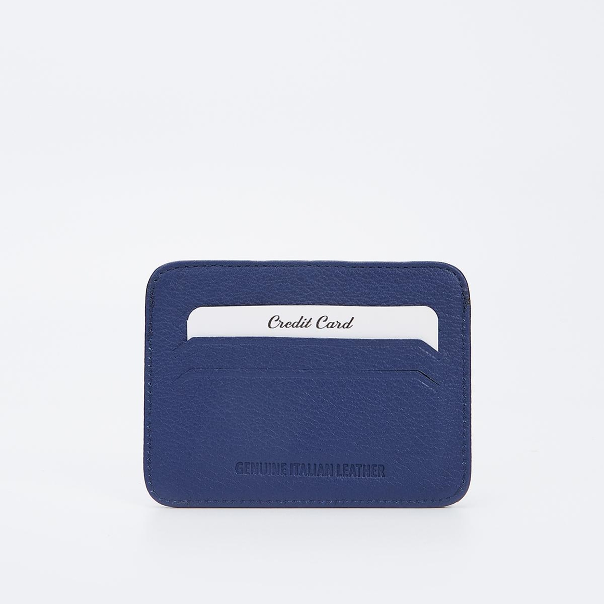 Valmenti Enrico Erkek Saks Mavi Hakiki Deri Cuzdan,Kartlık,Anahtarlık