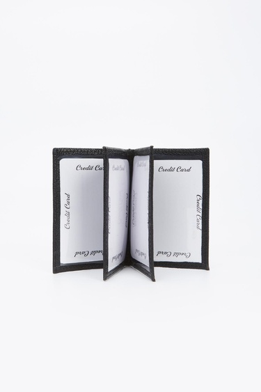  Valmenti Erkek Siyah Havyar Hakiki Deri Cuzdan,Kartlık,Anahtarlık