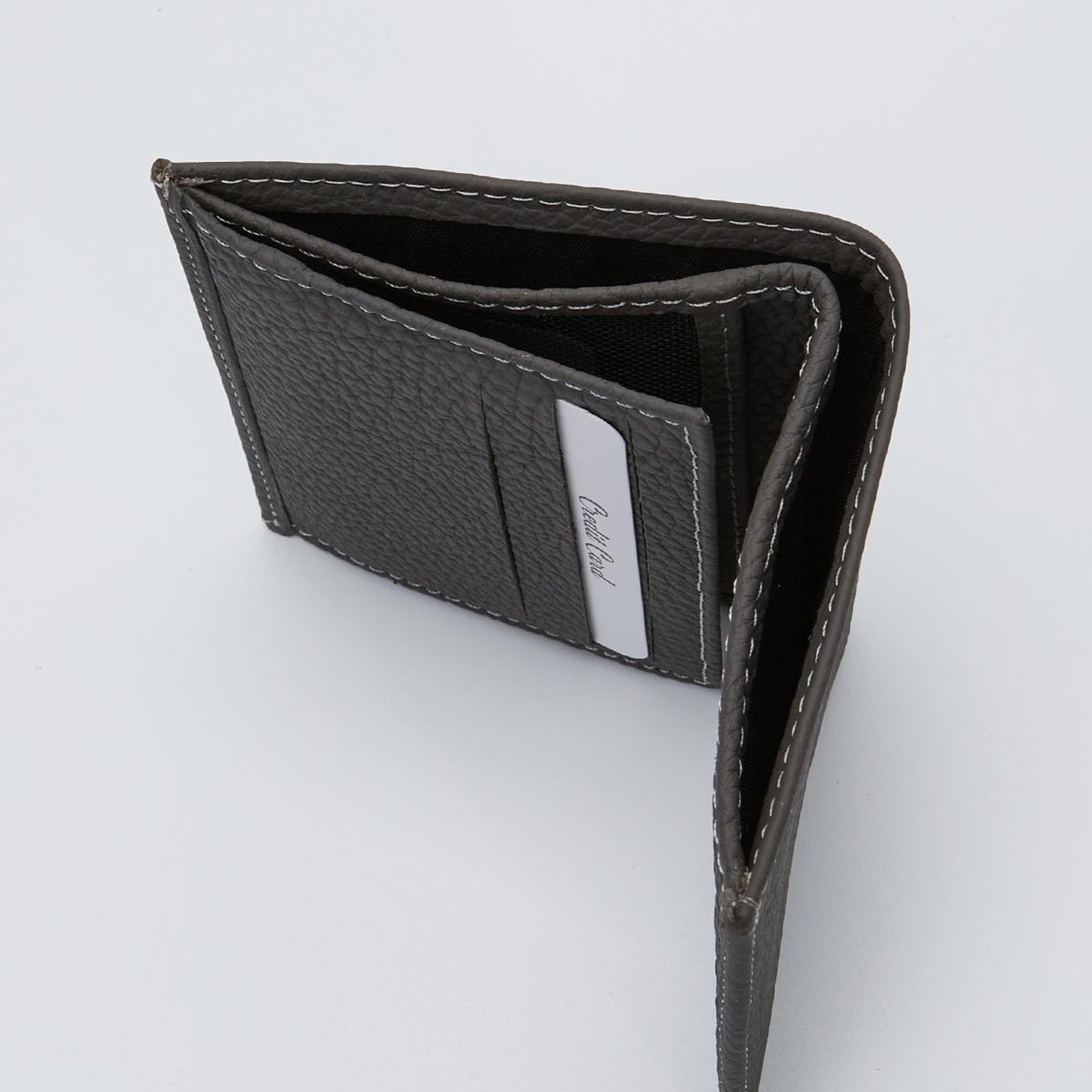 Valmenti Erkek Gri Hakiki Deri Cuzdan,Kartlık,Anahtarlık