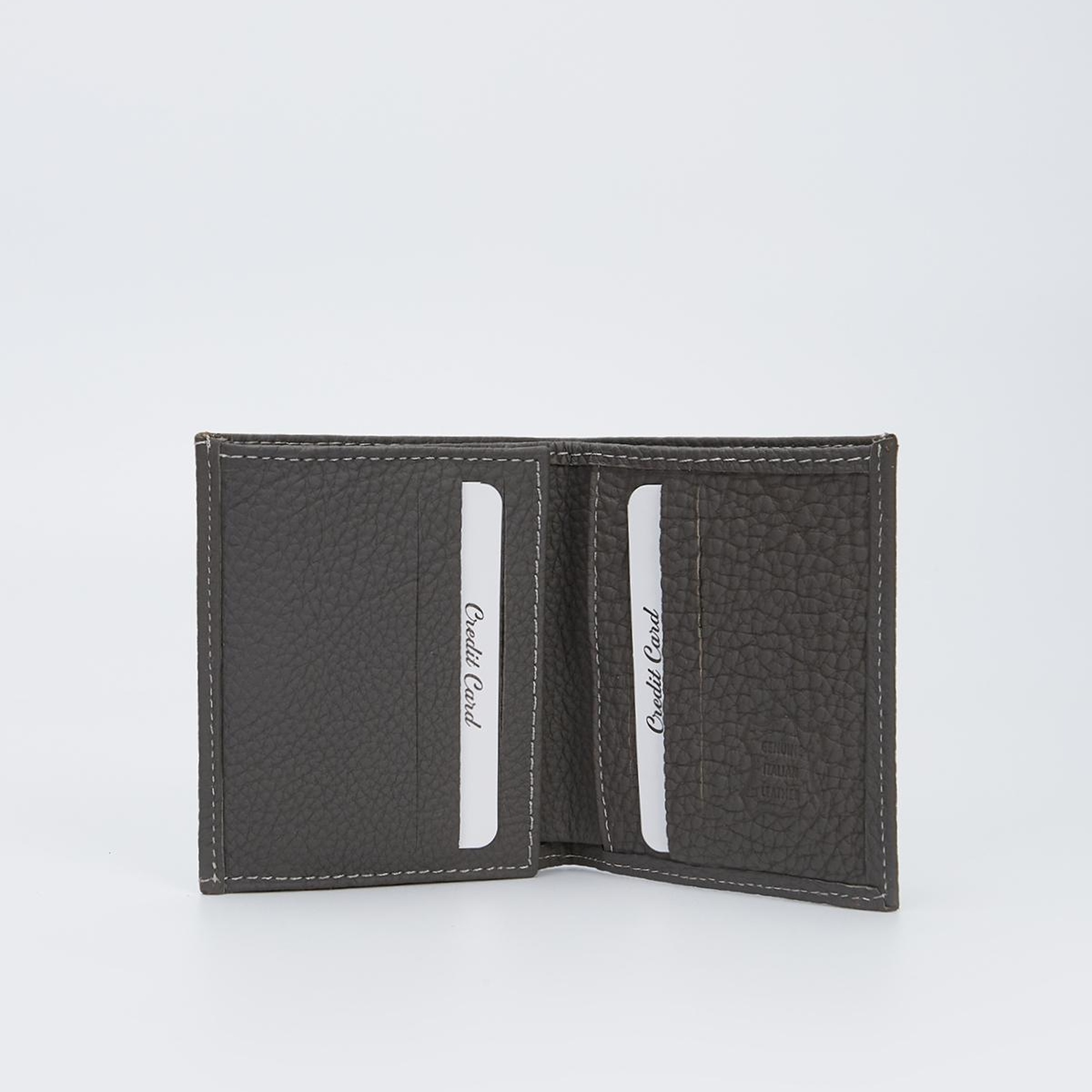 Valmenti Erkek Gri Hakiki Deri Cuzdan,Kartlık,Anahtarlık