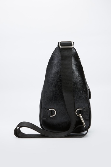  Valmenti Unisex Siyah Hakiki Deri GÜNLÜK Çanta