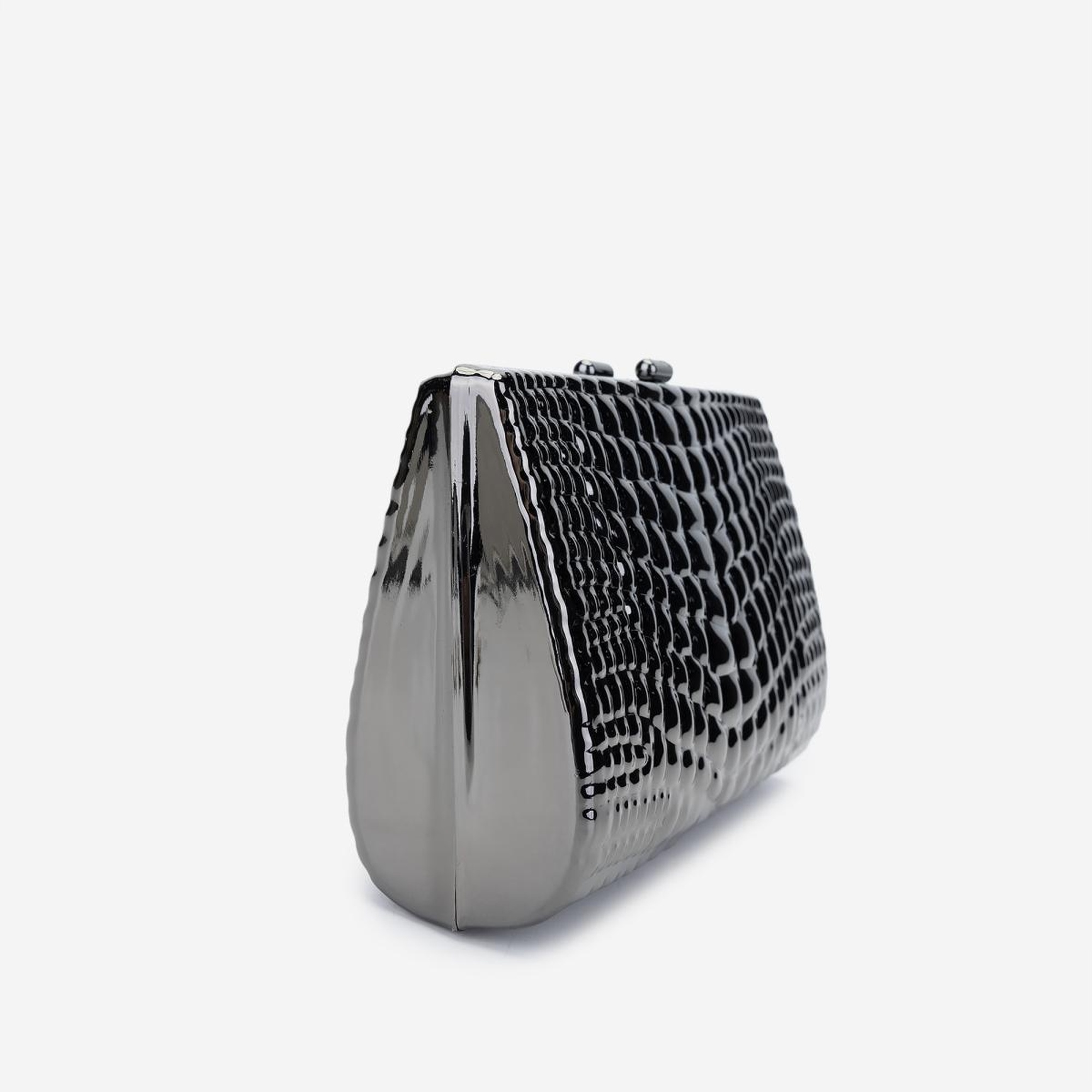 Valmenti Kadın Vegan Gri Abiye Çanta