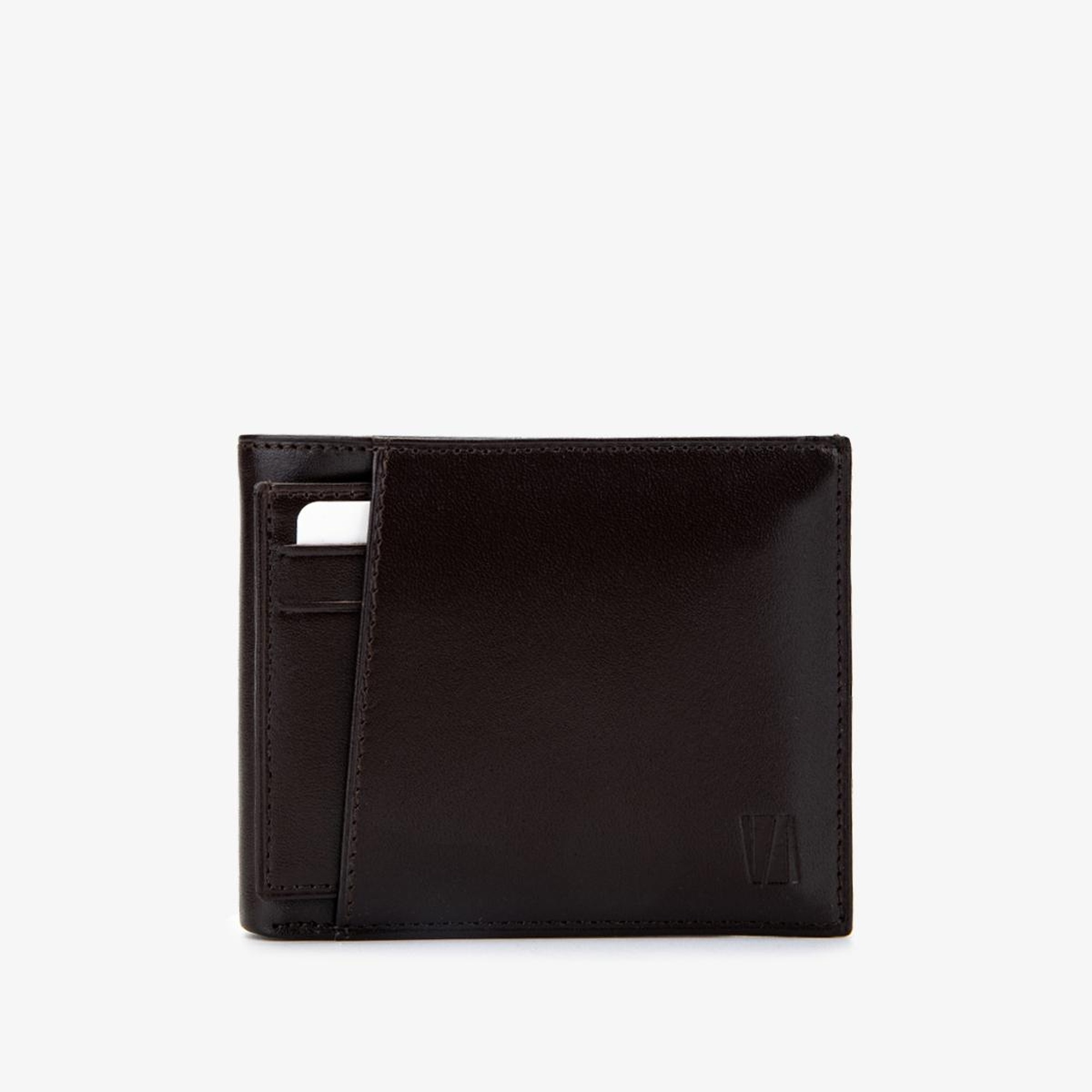 Valmenti Erkek Hakiki Deri Kahverengi Cüzdan Cuzdan