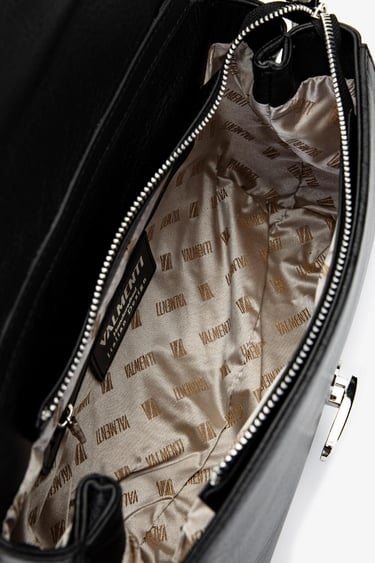  Valmenti Kadın Hakiki Deri Siyah Deri Postacı Çanta