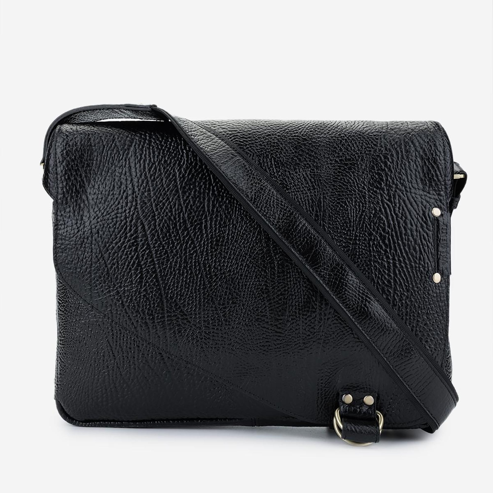 Valmenti Erkek Hakiki Deri Postacı Çanta