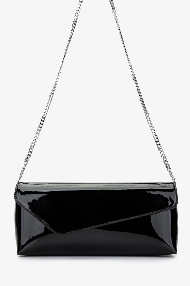  Valmenti Kadın Vegan Siyah Rugan Abiye Çanta