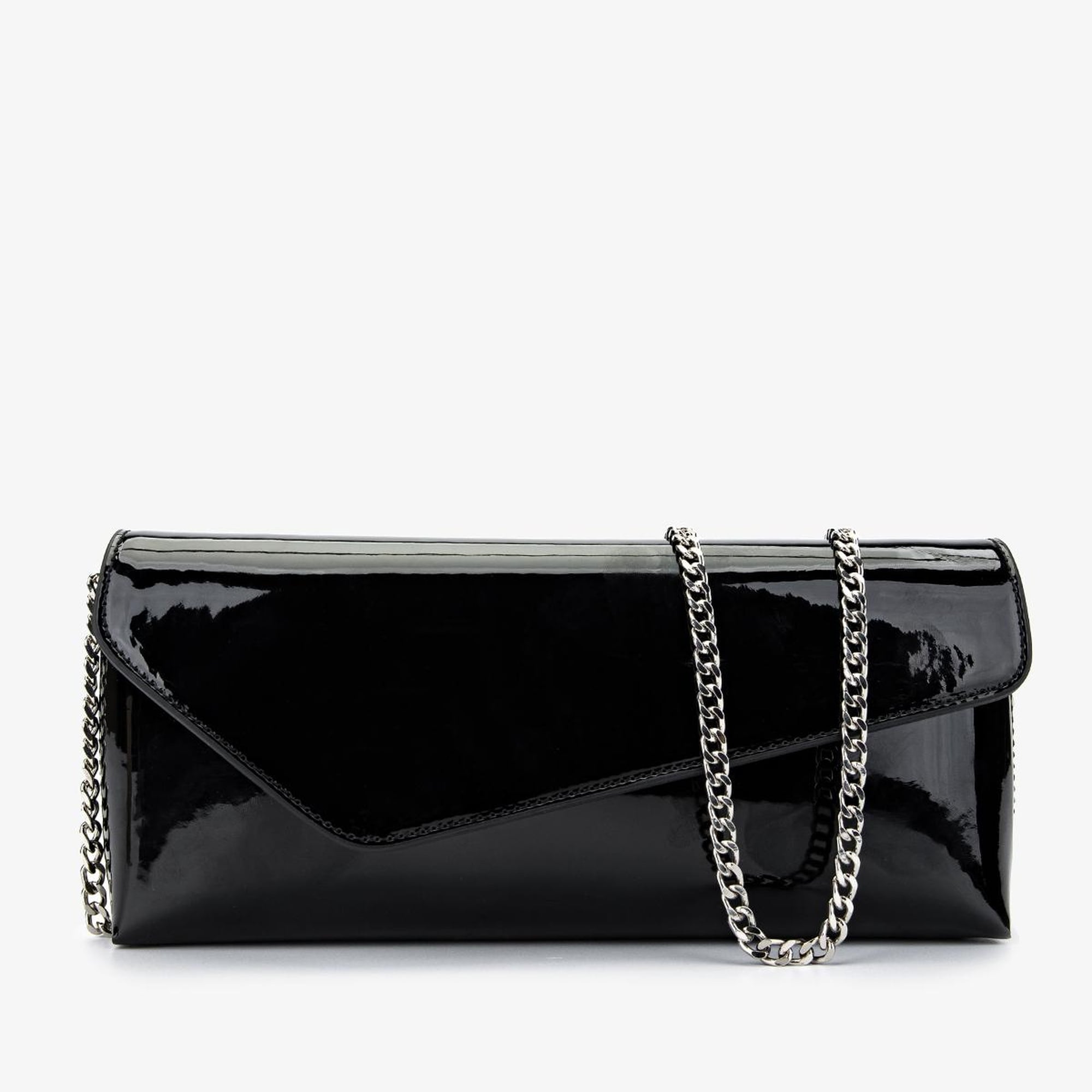 Valmenti Kadın Vegan Siyah Rugan Abiye Çanta