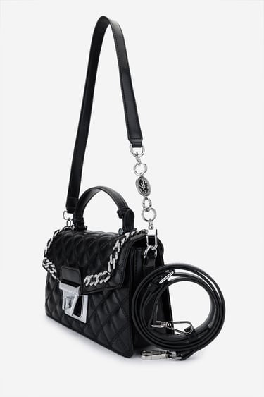  Valmenti Kadın Vegan Siyah Omuz Çanta