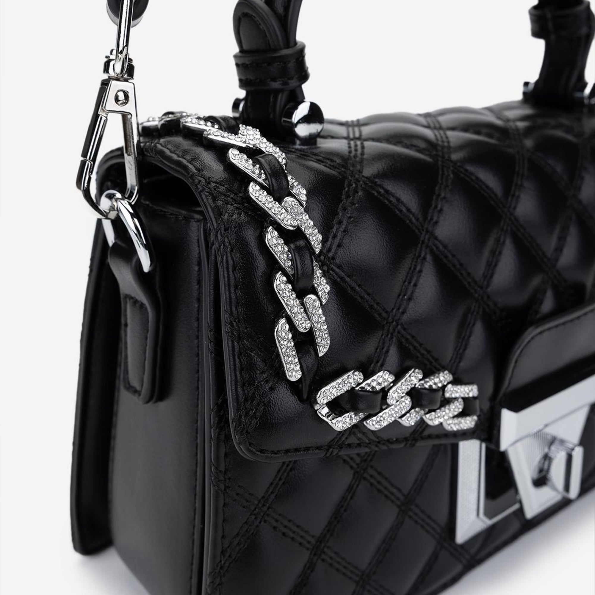 Valmenti Kadın Vegan Siyah Omuz Çanta