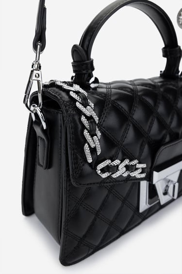  Valmenti Kadın Vegan Siyah Omuz Çanta