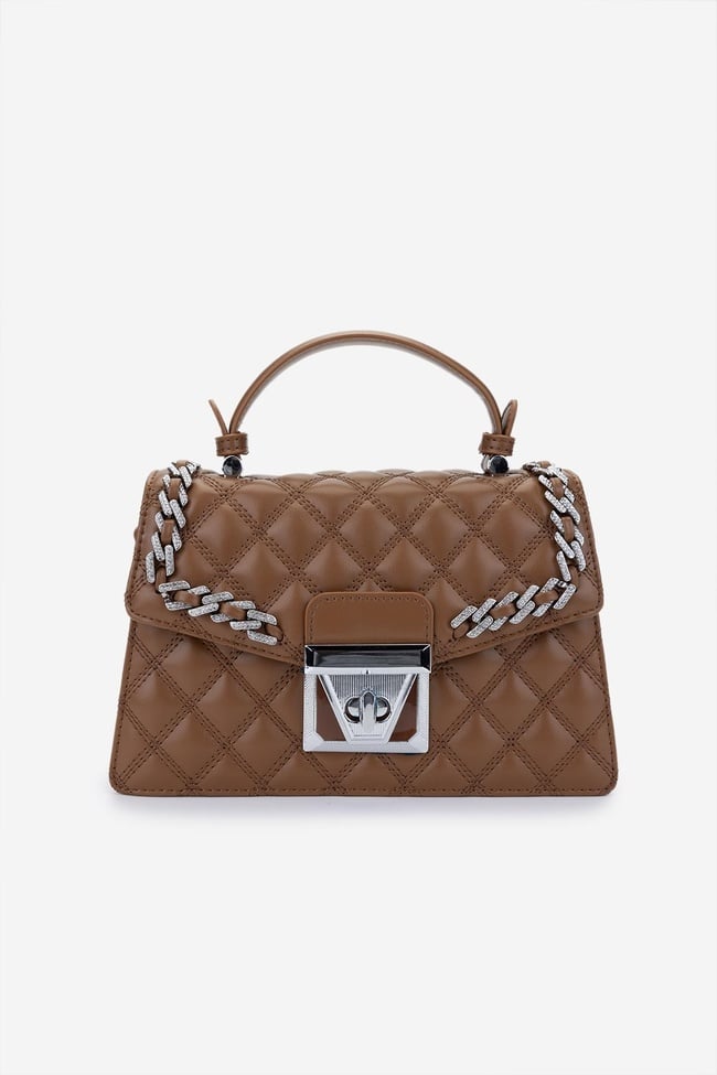  Valmenti Kadın Vegan Camel Omuz Çanta