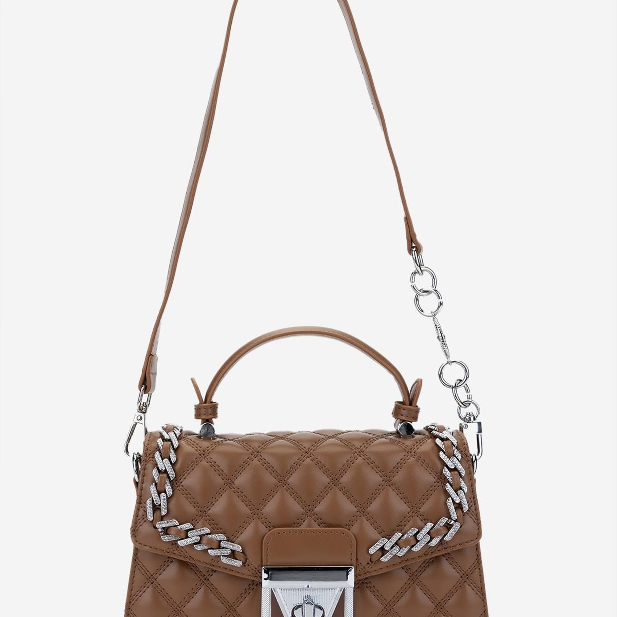 Valmenti Kadın Vegan Camel Omuz Çanta