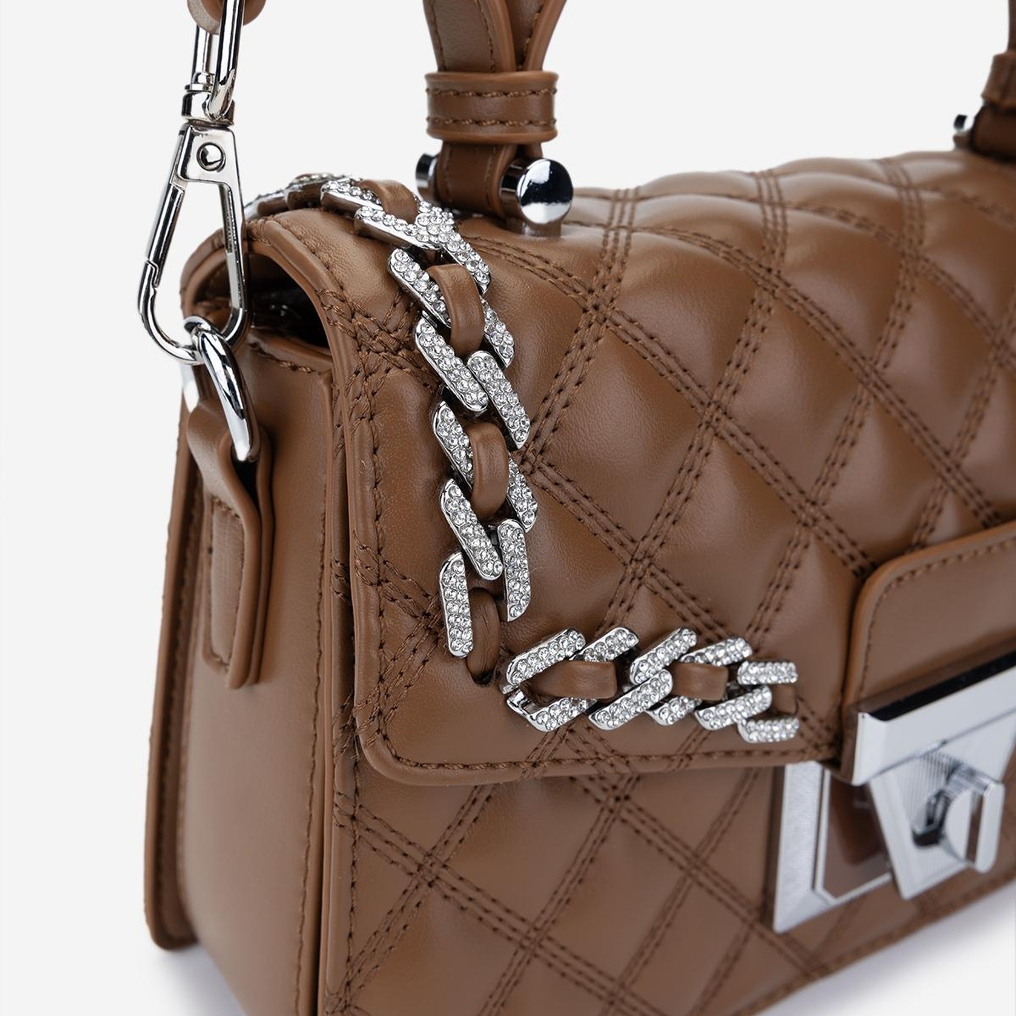 Valmenti Kadın Vegan Camel Omuz Çanta