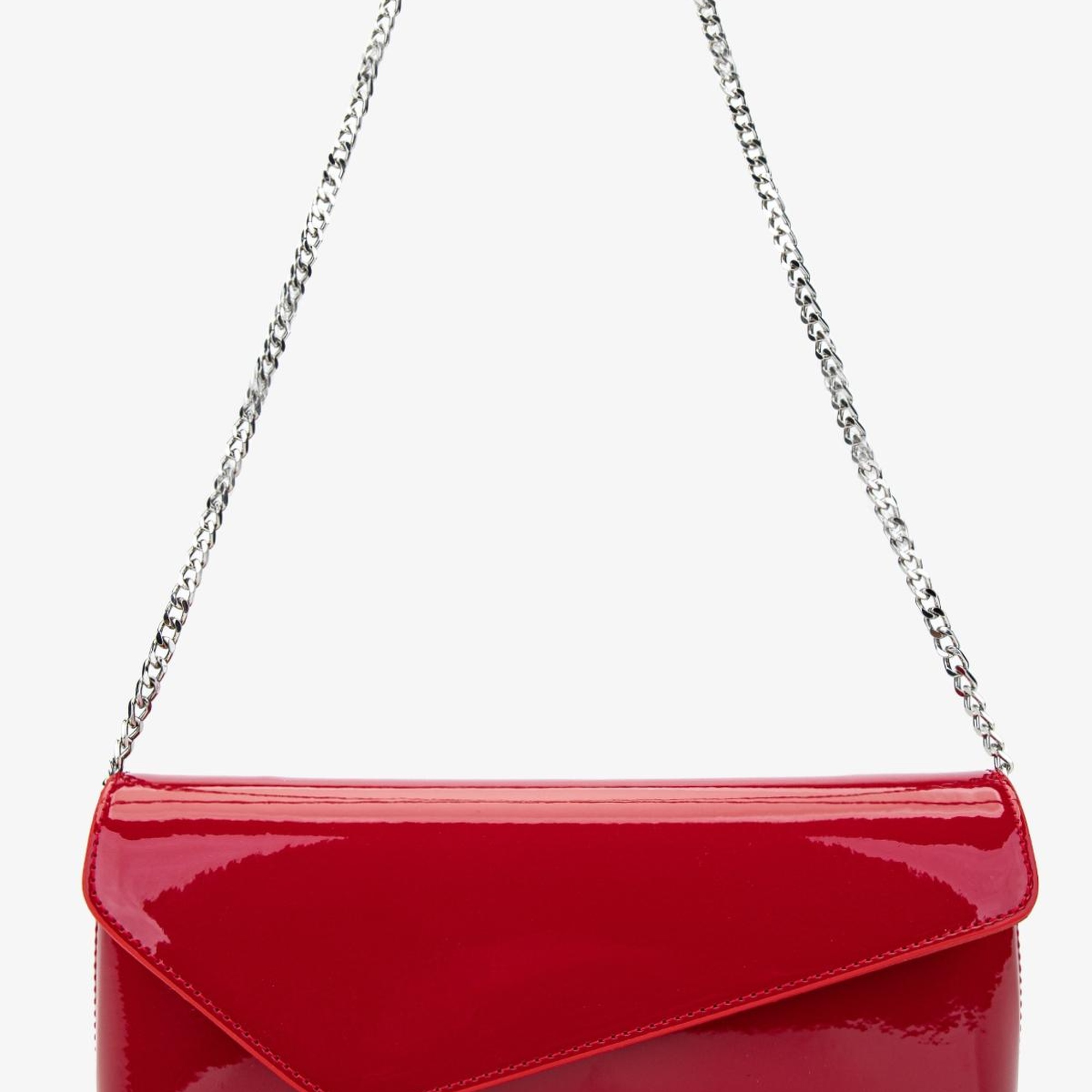 Valmenti Kadın Vegan Kırmızı Rugan Abiye Çanta