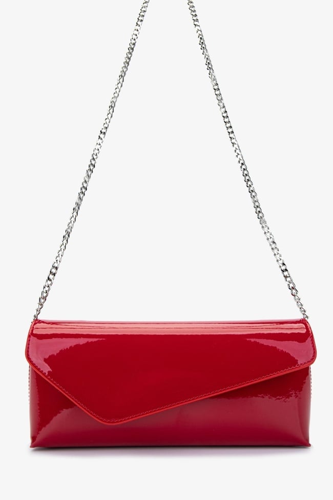  Valmenti Kadın Vegan Kırmızı Rugan Abiye Çanta