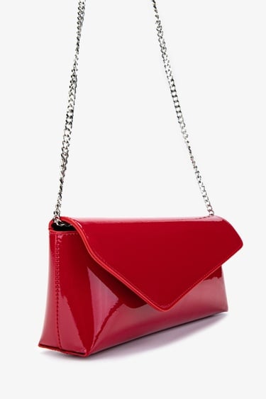  Valmenti Kadın Vegan Kırmızı Rugan Abiye Çanta