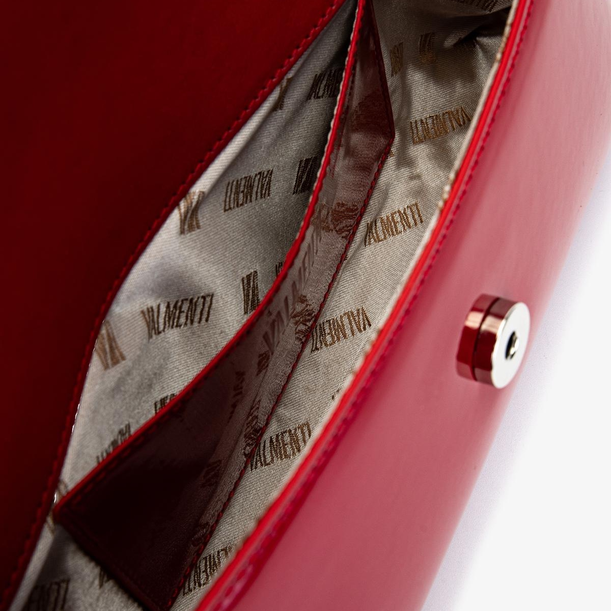 Valmenti Kadın Vegan Kırmızı Rugan Abiye Çanta