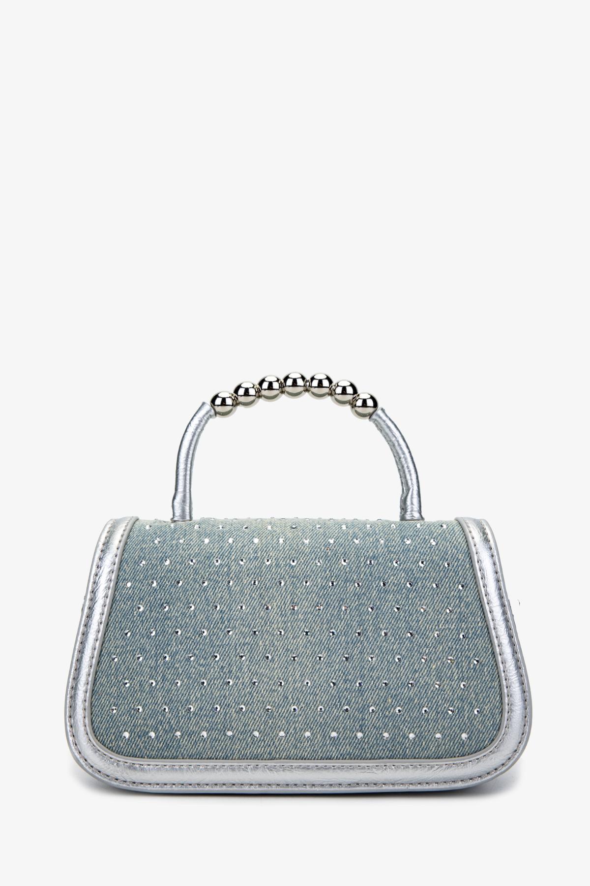  Valmenti Kadın Vegan Mavi Omuz Çanta