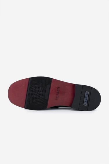  Valmenti Erkek Hakiki Deri Siyah Açma Klasik Ayakkabı